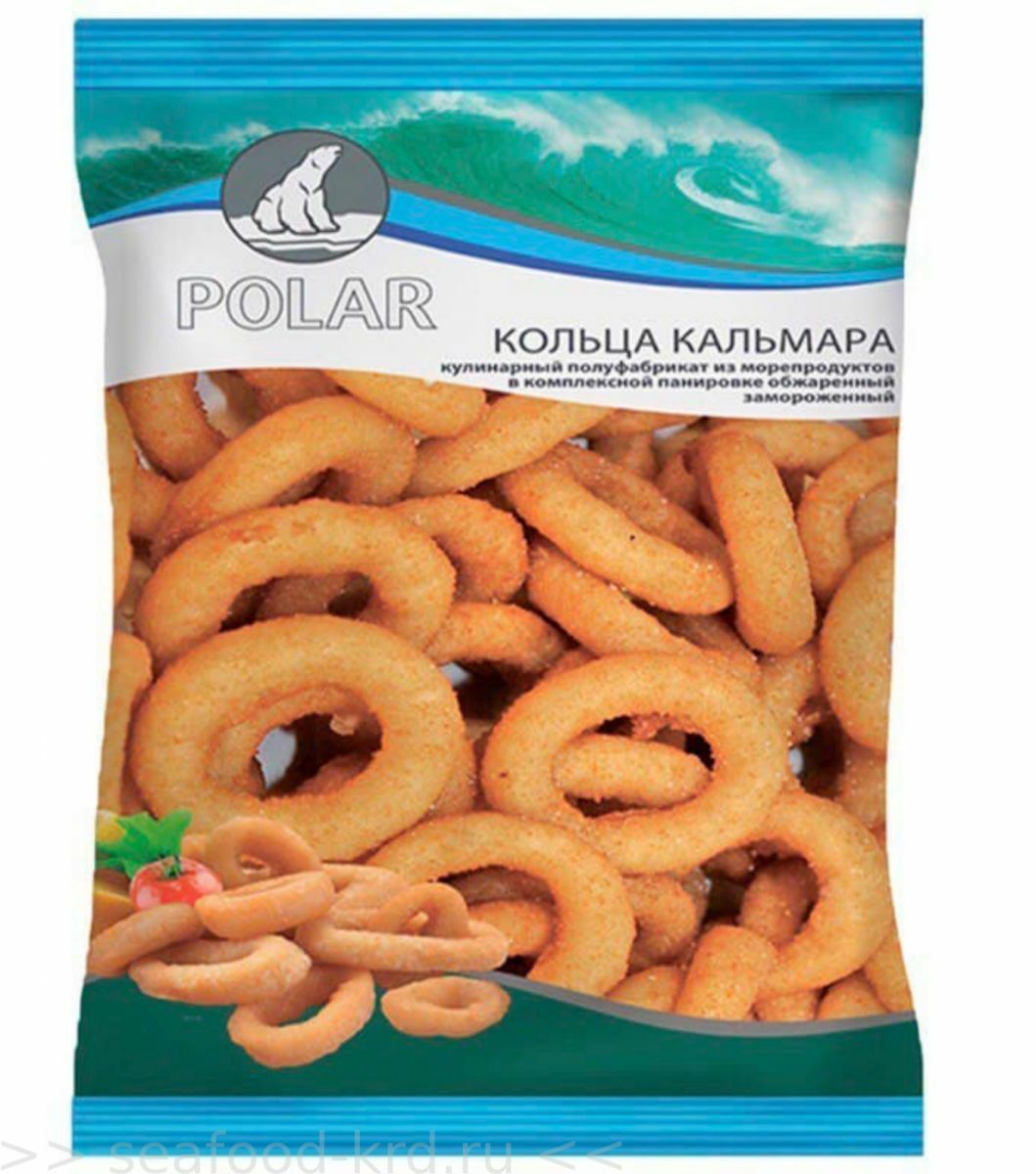 Кольца кальмара в панировке Polar Seafood 500 гр